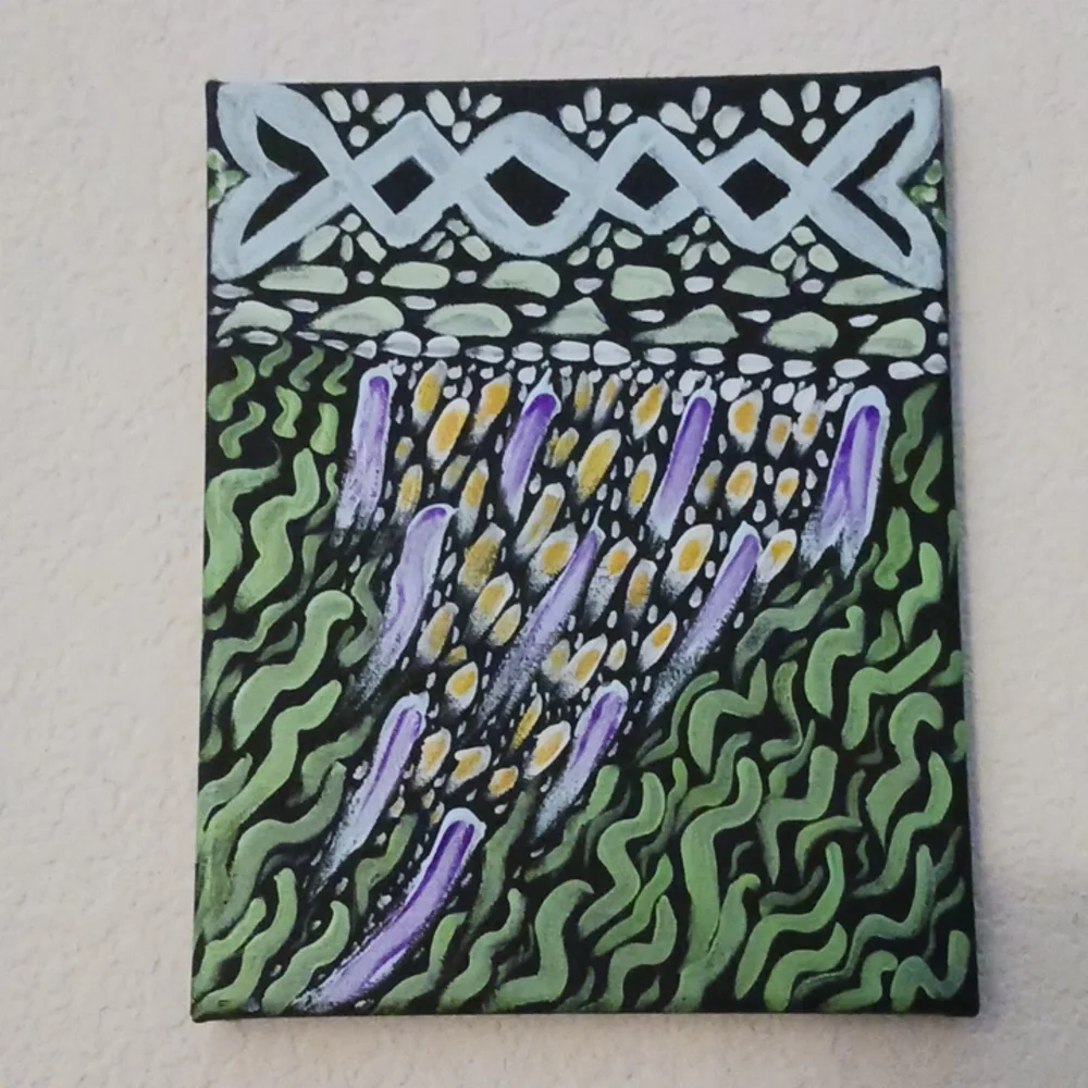 Abstract Handpainted Artwork - Picture 6 of 8